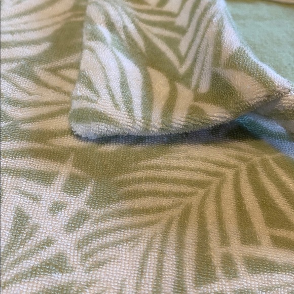 C&C California Terry Towel Fern S/S Polo Shirt Green White Size XXL - Picture 4 of 9